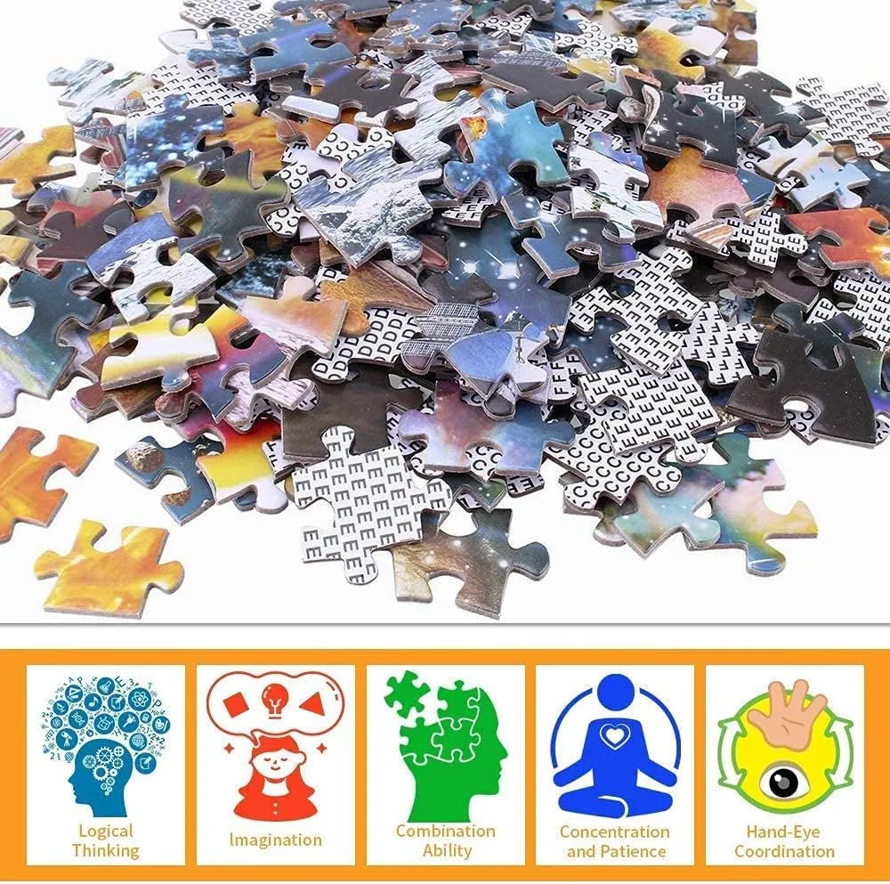 1000pcs Guitar Musical Instrument Great Jigsaw Puzzles for Adults Dog Puzzles for Adults Toys Gift Family Decoration Puzzles