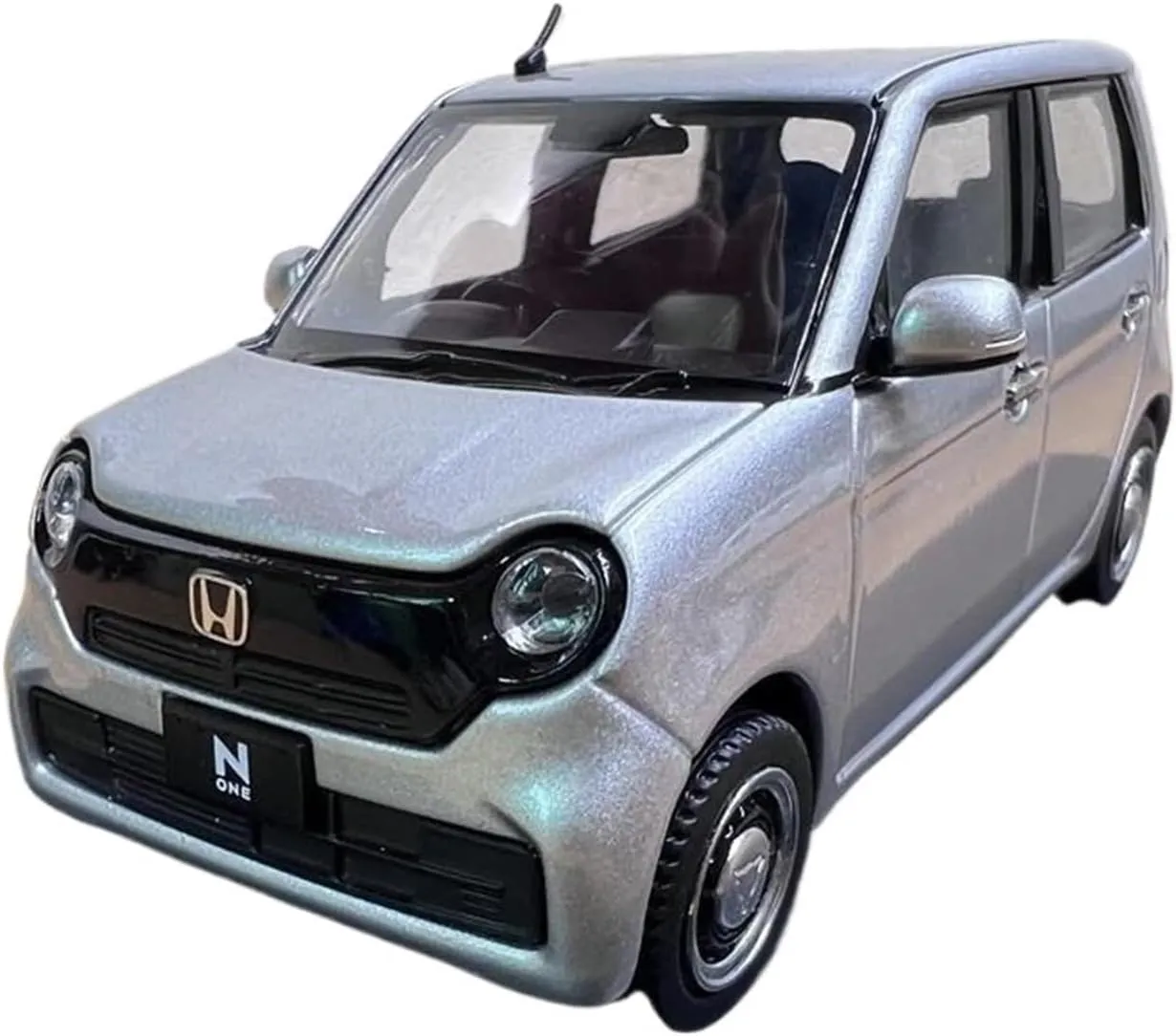 1:43 for Honda K-CAR N-One Alloy Car Model Diecasts Metal Vehicles Collection Souvenir Mini Simulation Toys(White)
