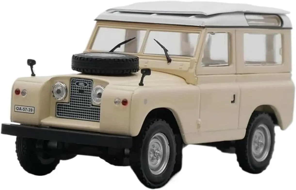 1:43 for Land Rover Series II 1961 Simulation Alloy Car Model Collectible Souvenir Display Mini Simulation Toys