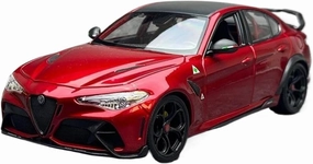 1:18 for Alfa Romeo Giulia GTAm Simulation Alloy Model Collection Decoration Mini Simulation Toys(Red)