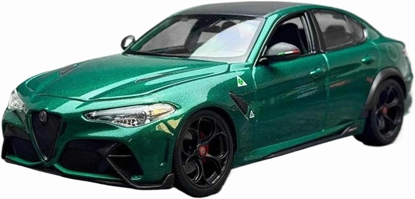 1:18 for Alfa Romeo Giulia GTAm Simulation Alloy Model Collection Decoration Mini Simulation Toys(Red)