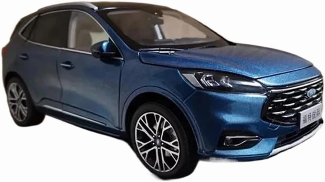 1 18 for Ford Escape SUV Alloy Car Model Adult Souvenir Classic Static Display Collectible Gift Diecast Car Model Non-Remote App Controlled Toys