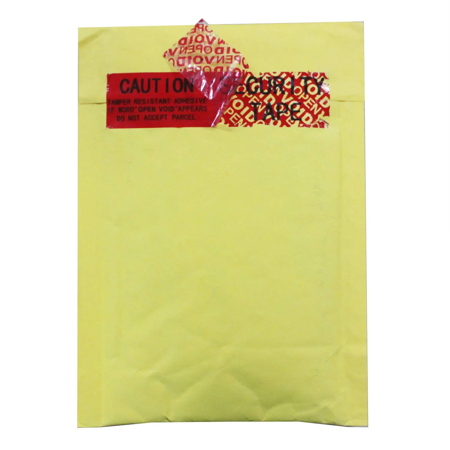 2 Rolls 100% Total Transfer Tamper Proof Security Seal Tapes (1 Inch x 55 Yards x 2 Mil, Ultra-Thick “Void” Film, Red)