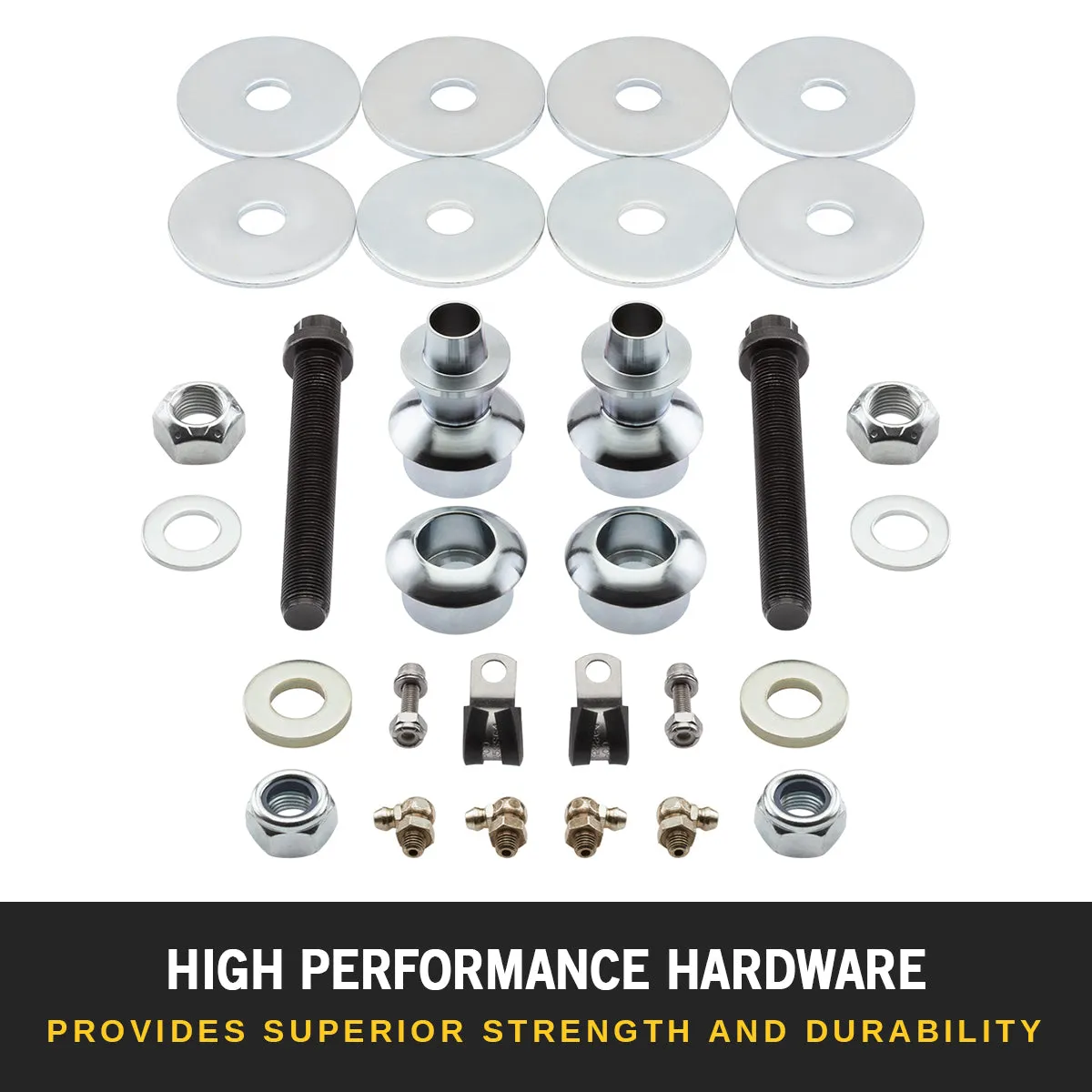 2003-2023 Toyota 4Runner Upper Control Arms  w/ Uni Ball, FK Bearings & Polyurethane Bushings 2WD 4WD
