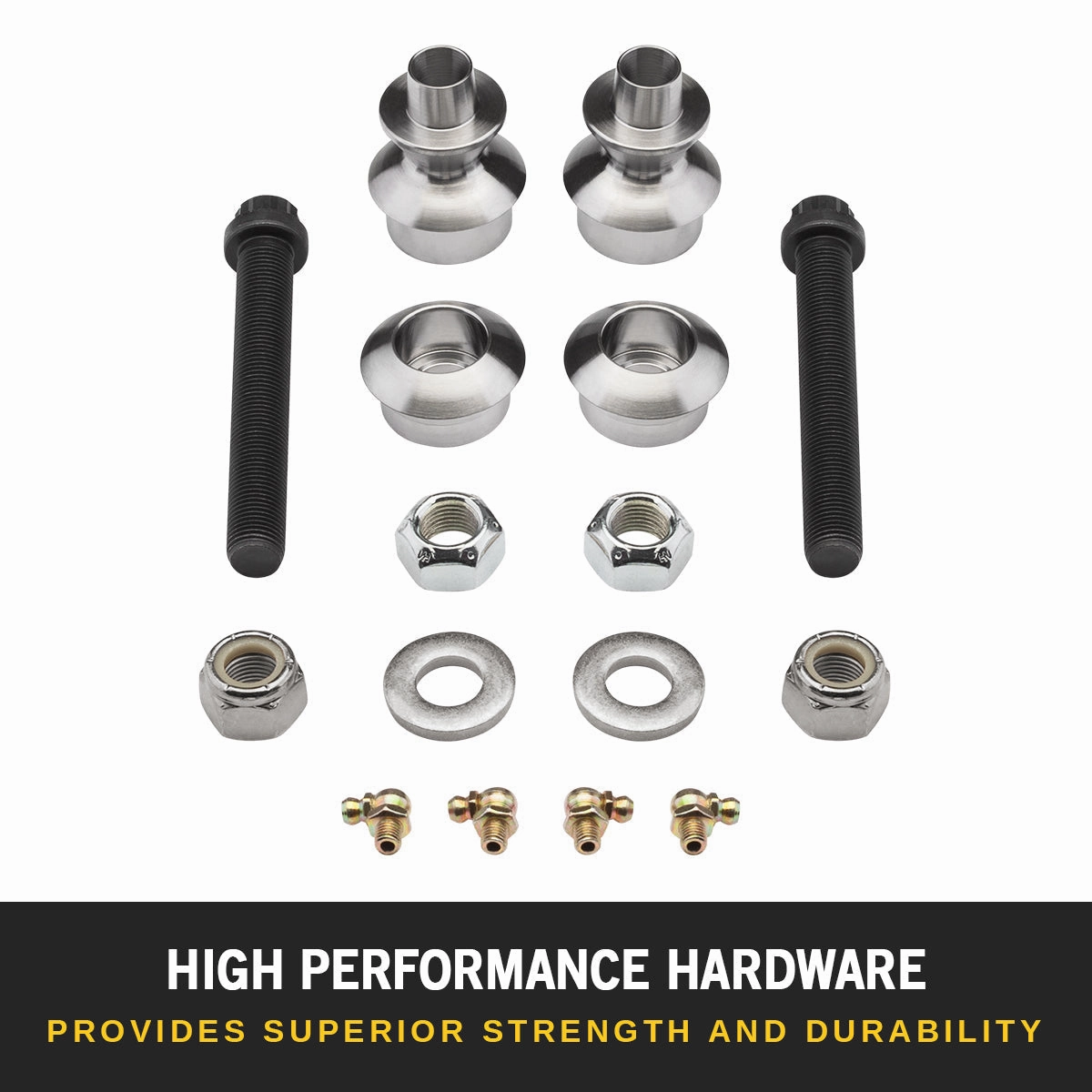 2006-2021 Ford Expedition Upper Control Arms with Uni-Ball FK Bearings & Polyurethane Bushings 2WD 4WD