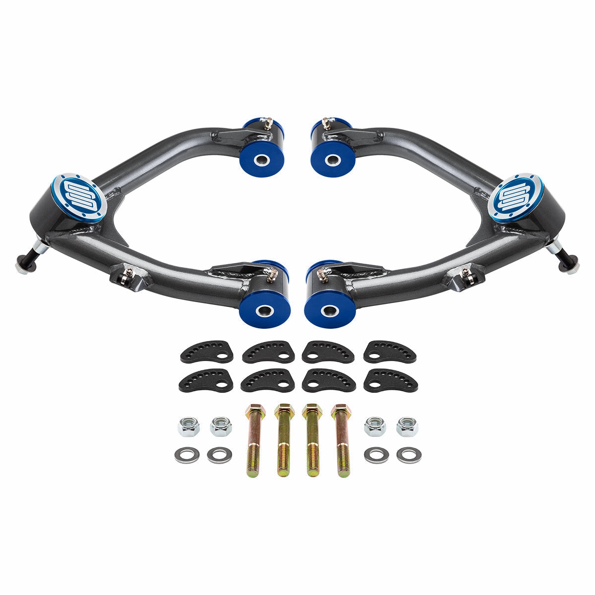 2007-2020 Cadillac Escalade Uni-Ball Upper Control Arms with Camber/Caster Adjusting & Lockout Kit 2WD 4WD