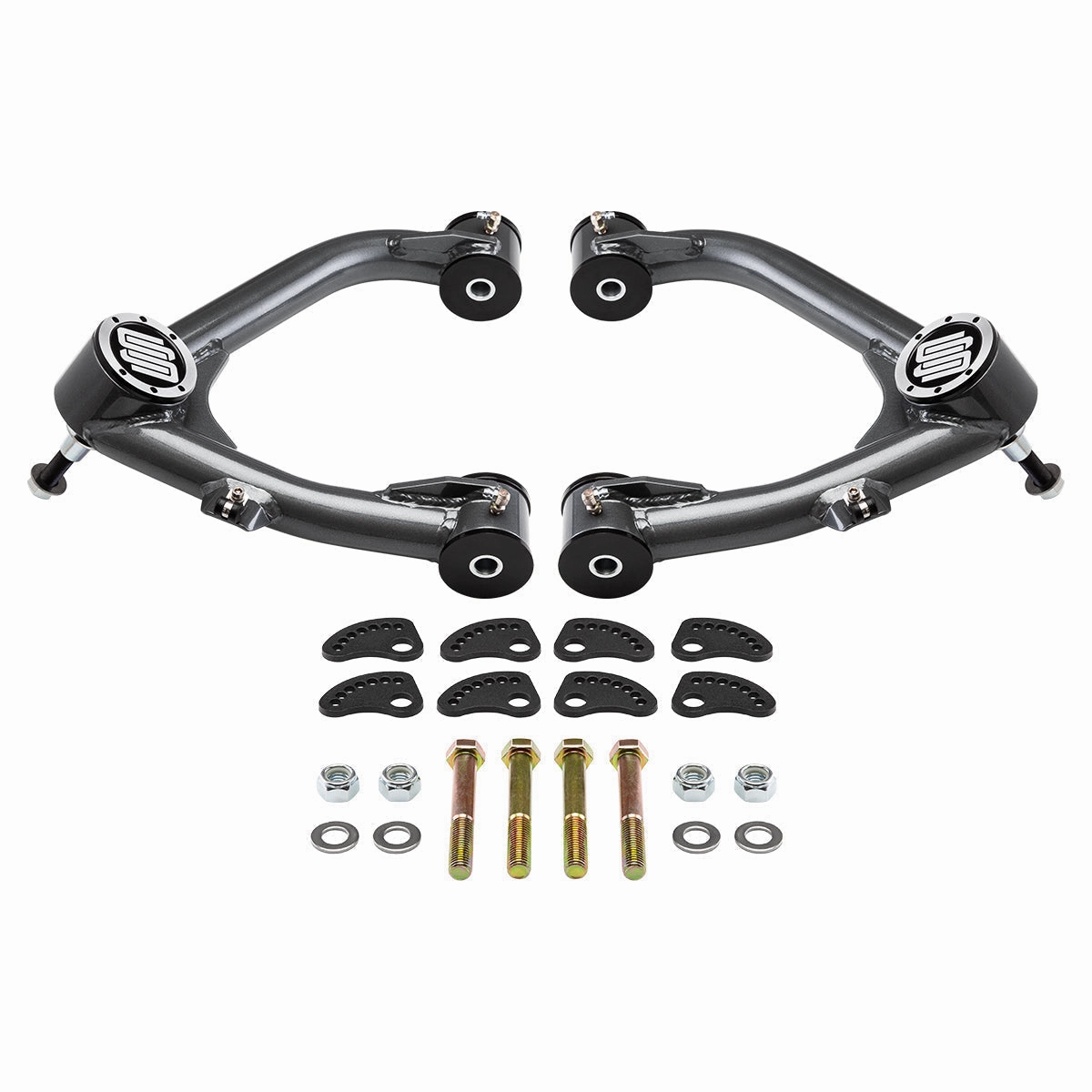 2007-2020 Cadillac Escalade Uni-Ball Upper Control Arms with Camber/Caster Adjusting & Lockout Kit 2WD 4WD