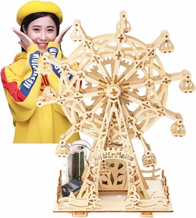 3D Marble Maze Puzzle Toy Wooden STEM Construction Kit for Kids Ages 8-13,Fun Brain Teaser and Educational Puzzle,Promotes Creativity and Cognitive Skills, for All Ages,Including Adults