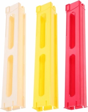3pcs Automatic Train Clips for Boy Girl Fun Boy Girl Toys Easy to Use Card Holder for Home Parties and Kindergarten Playtime