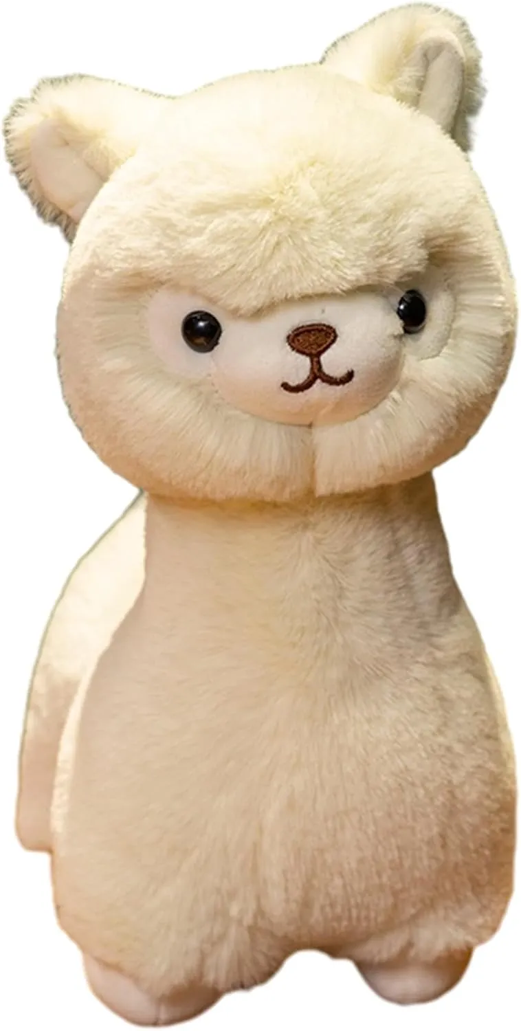 9 Inch Fuzzy Alpaca Stuffed Animals Llama Soft Alpaca Plush Toys Stuffed Llama Plushies Animal Doll Gift for Kids & Lovers in, Birthday, Valentine's Day...