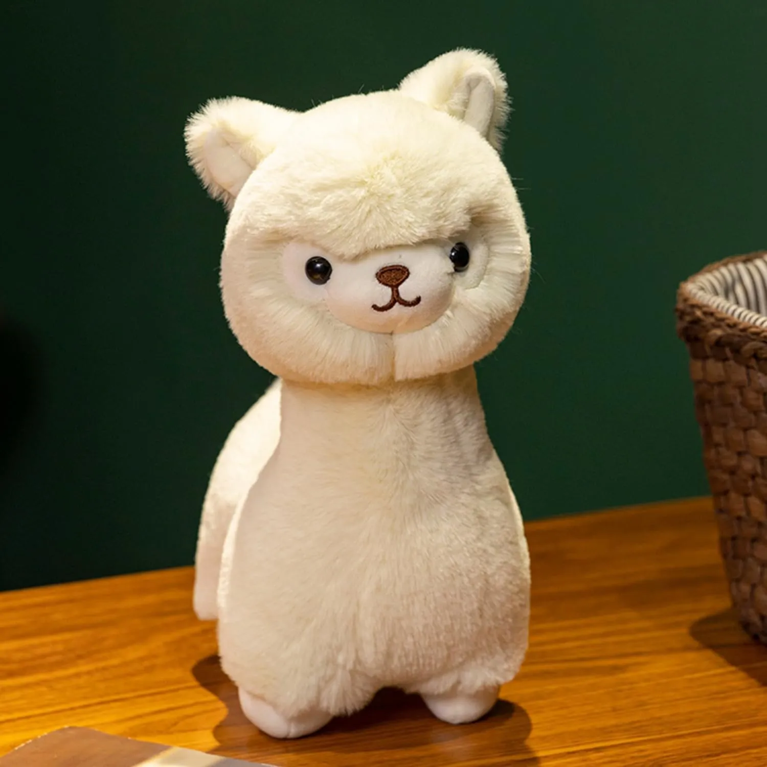 9 Inch Fuzzy Alpaca Stuffed Animals Llama Soft Alpaca Plush Toys Stuffed Llama Plushies Animal Doll Gift for Kids & Lovers in, Birthday, Valentine's Day...