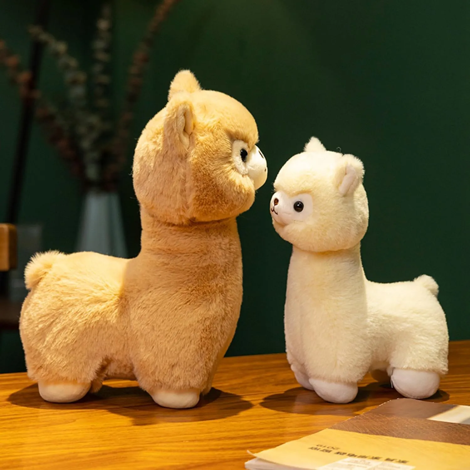 9 Inch Fuzzy Alpaca Stuffed Animals Llama Soft Alpaca Plush Toys Stuffed Llama Plushies Animal Doll Gift for Kids & Lovers in, Birthday, Valentine's Day...