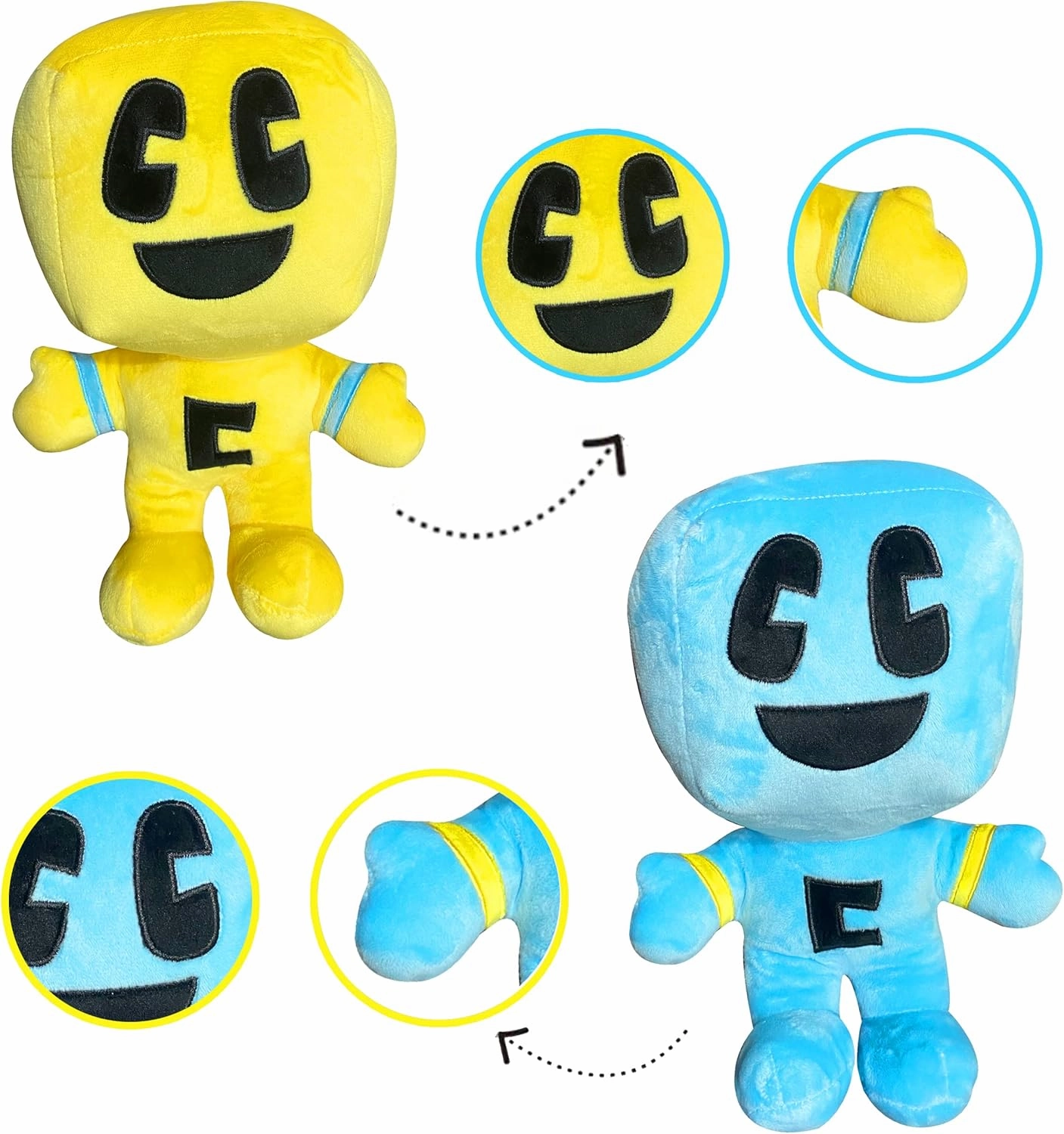 (2025 New Plush Toys, Plush Filler, Plush Doll Soft Plush Toy Cute Pillow, Best Gift for Children (Blue)