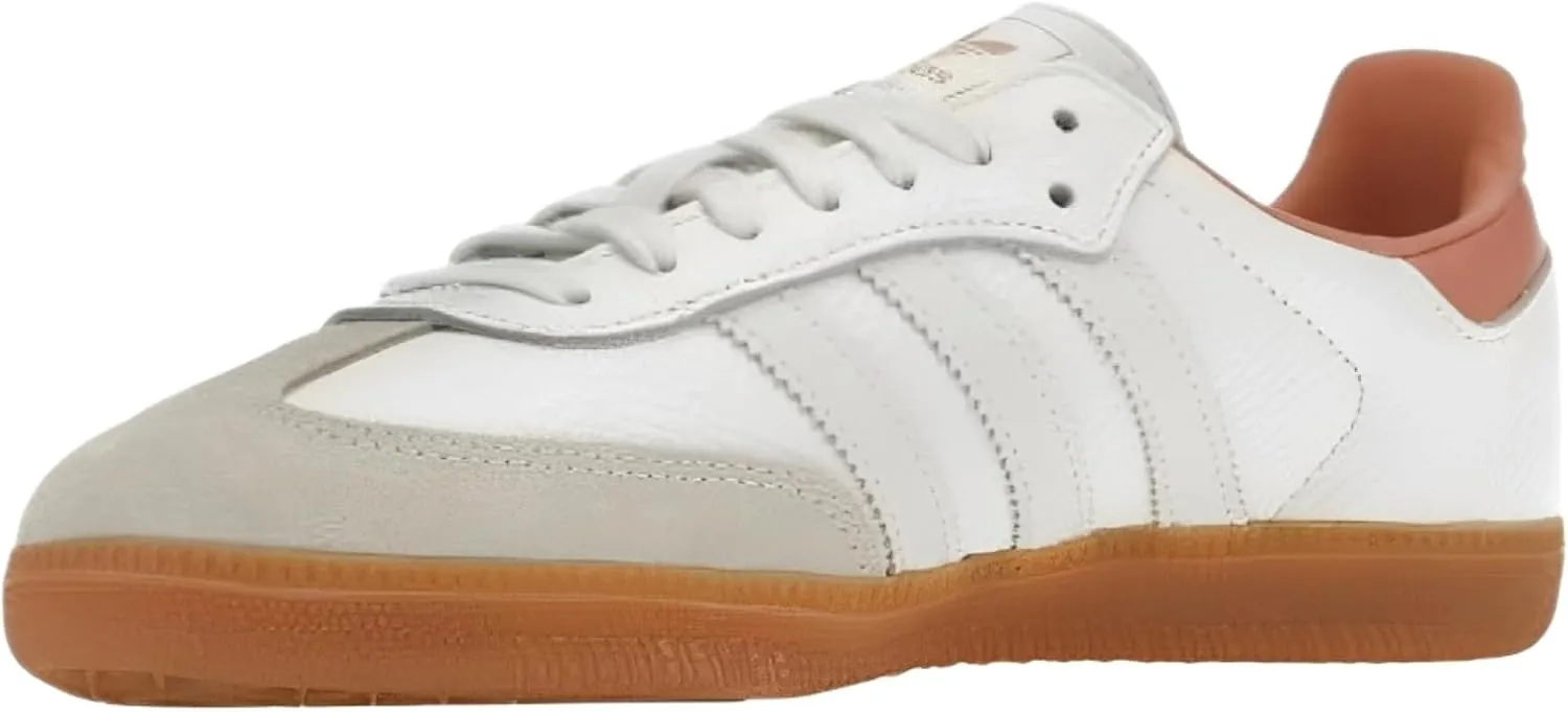 adidas Samba OG Womens Footwear White/Wonder Clay/Gum Size 8.5