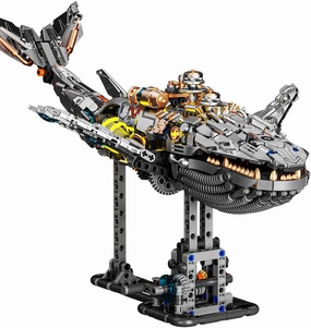 Animal Mechanical Whale Building Block Toys, Gifts for Children and Adults（1388 PCS）