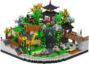 Architecture Zoo Micro Building Blocks Set（5000PCS） - Architectural Model Toys Gifts for Kid and Adult，Creative Building Blocks Set for Zoo Architecture，Interesting Gifts for Animal Enthusiasts