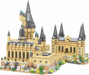 Architecture Harry Castle Micro Building Blocks Set（2929PCS） - Architectural Model Toys Gifts for Kid and Adult