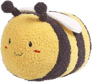 ARELUX 14in Soft Bee Stuffed Animal Plush Toy Cute Fuzzy Bumblebee Plushies Doll Realistic Cartoon Honeybee Anime Pillow Room Decor Birthday for Kids Friends Boys Girls
