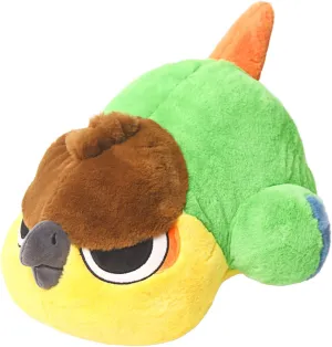 ARELUX Soft Bird Plush Pillow Stuffed Animal,Cute Cuddle Parrot Hugging Pillow,Fuffly Doll Toys Adorable Sleeping Throw Pillow Plushie,Kawaii Home Decor Gifts for Kids Girls Boys 17.7in