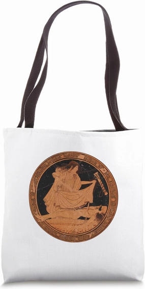 Attic Red-Figured Kylix Tote Bag