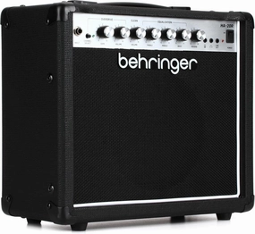 BEHRINGER HA-20R 8-inch Speaker Guitar Combo Amp 20-Watt with 2 Independent Channels, Revolutionary VTC Technology, Real Spring Reverb and Custom Bugera