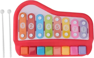 BESPORTBLE Musical Instrument Set Scale Xylophone Piano for Boy Girl Educational Percussion Instruments for Early Hearing Development and Musical Interest