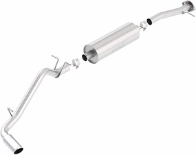 BORLA 140645 Cat-Back Sys. for '15-'22 Chevrolet Colorado/GMC Canyon 3.6L V6 AT 2&4WD Ext. Cab Long 6' 2" Bed/Crew Cab 4' 10" Bed. For Crew Cab With Long Bed (6' 2") 140.5" WB Add Ext. Pipe 60570.