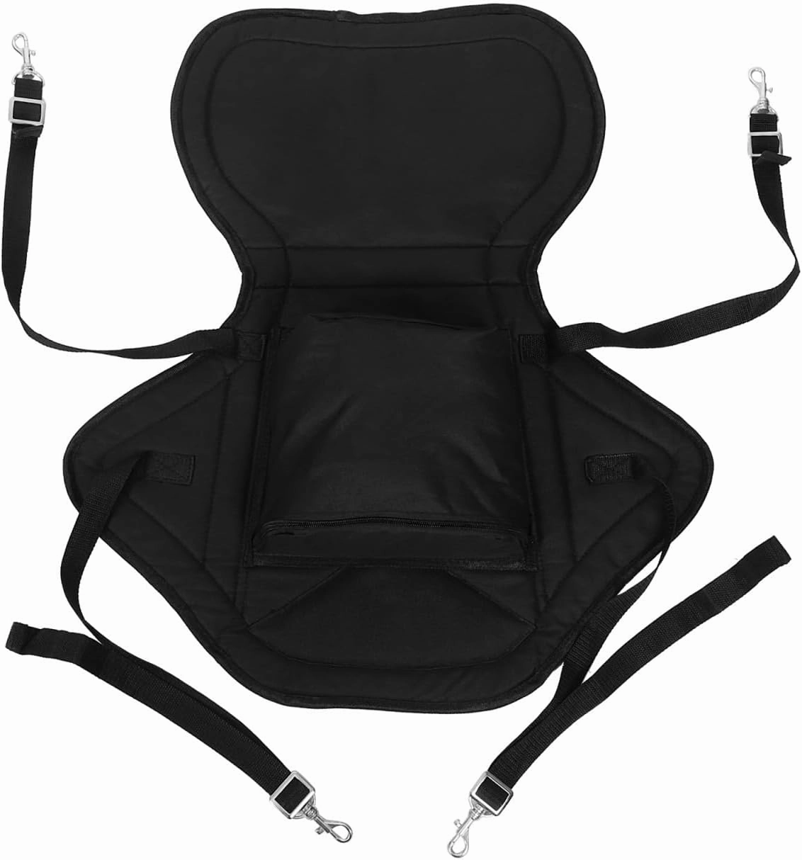 Breathable Inflatable Kayak Seat Backrest Pad Ergonomic Back Cushion for Canoe and Paddle Board Outdoor Support Cushion Quick Installation Comfortable Backrest for Kayaking