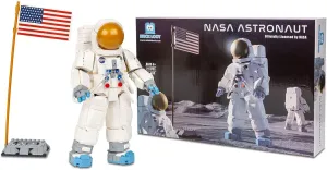 Brick Loot Officially Licensed NASA Apollo 11 Lunar Lander Astronaut Building Set – STEM Space Toy Compatible with Major Brick Brands – Educational Gift for Kids, Teens, and Adults