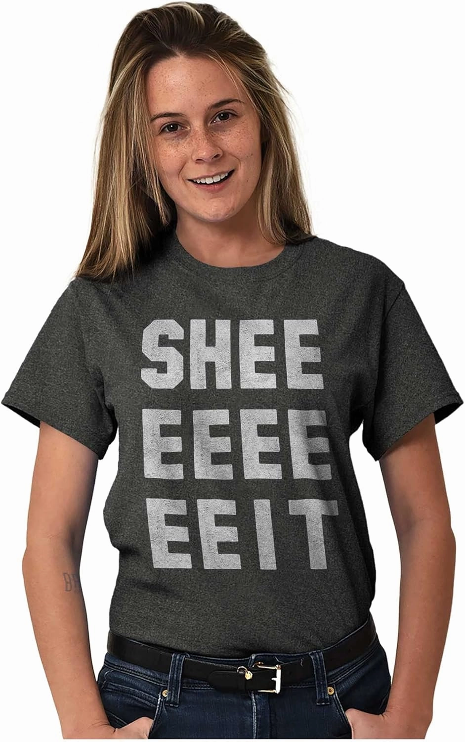 Brisco Brands Sheeeit Clay Davis TV Show Workout Graphic T Shirt Men or Women