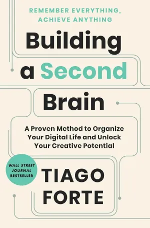 Building a Second Brain: A Proven Method to Organize Your Digital Life and Unlock Your Creative Potential Hardcover – June 14, 2022