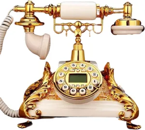 Button Phone Fixed Telephones Landline Phone Retro Telephone