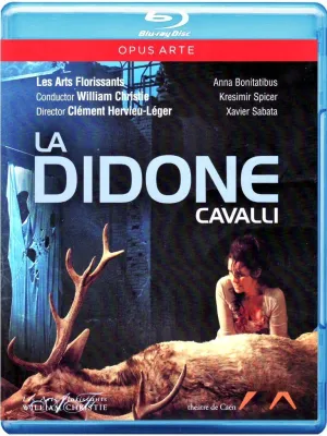 Cavalli: La Didone [Theatre De Caen 2011] [Anna Bonitatibus/ Kresimir Spicer/ Les Arts Florissants/ Clement Hervieu-Leger/ William Christie] [Opus Arte: OABD7106D] [Blu-ray] (Region Free)