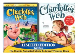 Charlotte's Web Gift Set (1973 movie   book) [DVD]