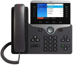 CISCO CP-8841-3PW-NA-K9= IP Phone, 9"x10.1"x1.6", Information Not Avaliable