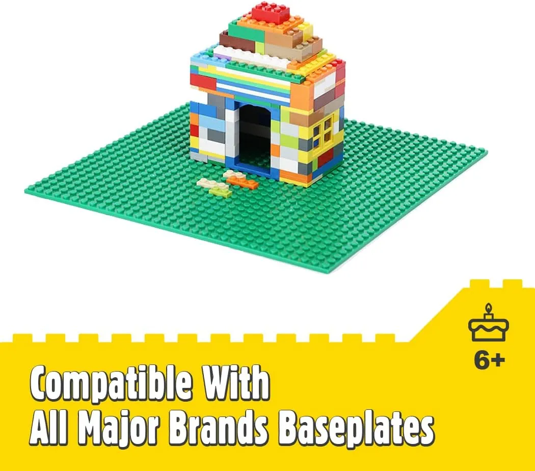 Classic Building Bricks Set, 500 Pieces Basic Building Blocks, STEM Creative Compatible with All Major Brands, Ideal Educational Toy for Kids Teens
