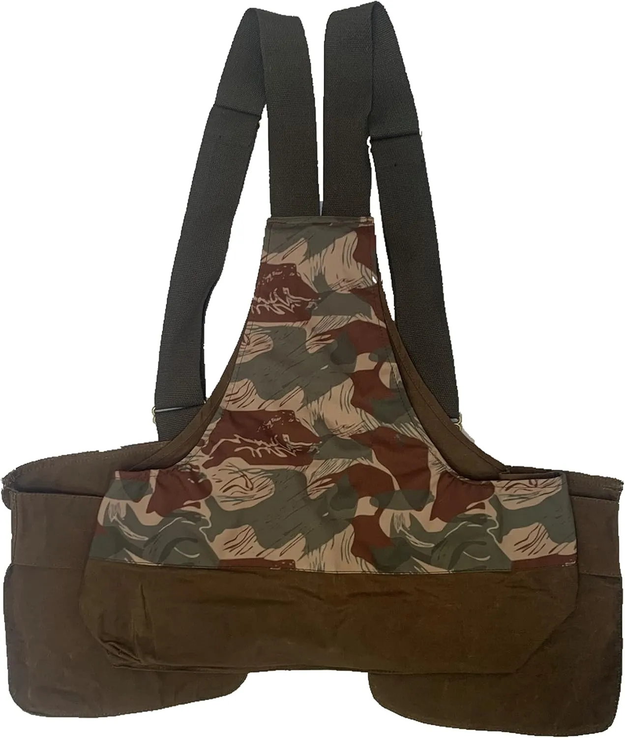 Classic Hatari Hunter Orange Upland Safari Waxed Cotton Tin Cloth Game Hunting Vest