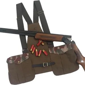 Classic Hatari Hunter Orange Upland Safari Waxed Cotton Tin Cloth Game Hunting Vest