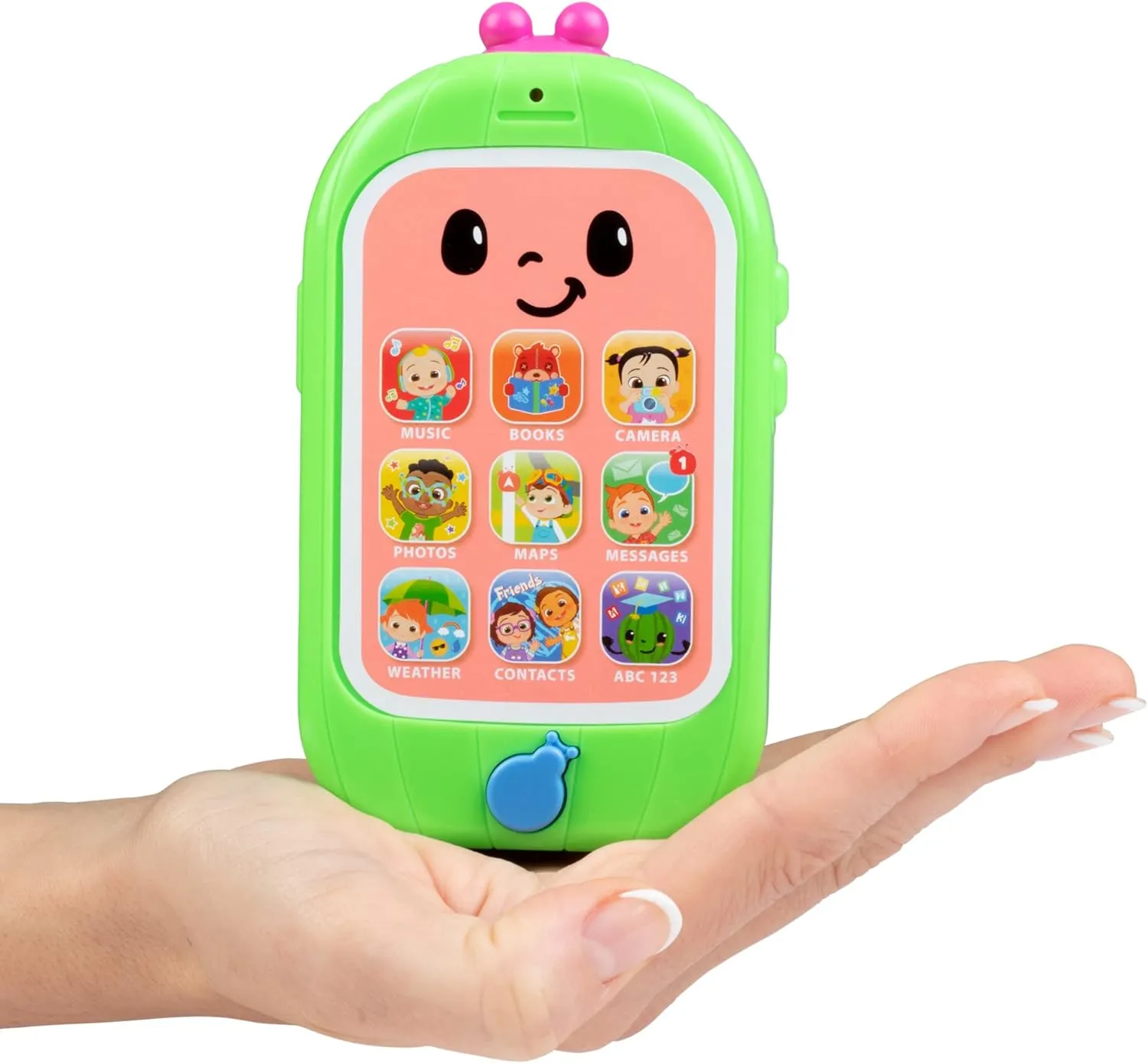 CoComelon Musical Cell Phone & Camera 2-Pack - Interactive Pretend Tech Learning Toy w/ Lights, Sounds & Music - Officially Licensed - Gift for Preschoolers and Kids - 2 