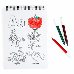 Color And Wipe – Reusable Alphabet Book (3-6 Years)