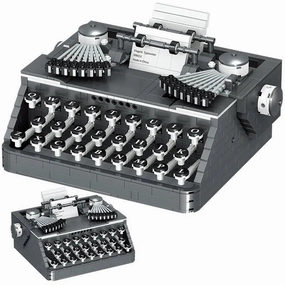 Creative MOC Retro Typewriter MINI Bricks Toys 00940