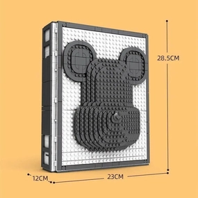 Creator Ideas MOC Bear Collector Book Bricks Toy 6301