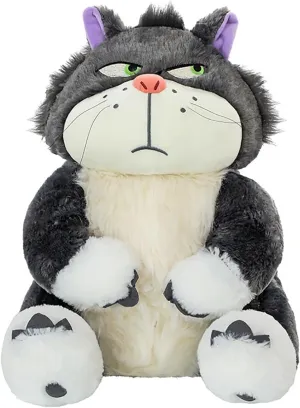 Cute Plush Toy Cinderella's Cat Lucifer Plush Doll Fun Anime Cat Filled Animal Plush Throw Pillow, Birthday for Boys and Girls, 11.8in