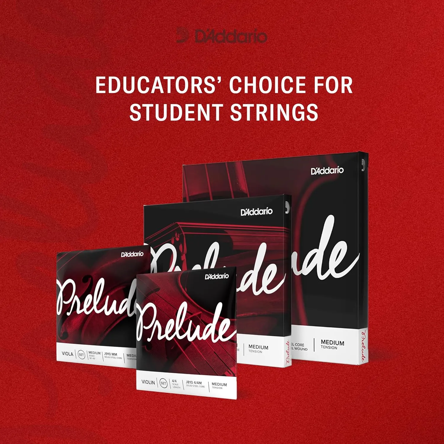 D'Addario Prelude Bass String Set