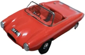 Die Cast Vehicle 1/43 for Lightburn Zeta Mini Convertible Car Model Diecast Alloy Car Model Static Decoration Car Model Mini Cars Replica