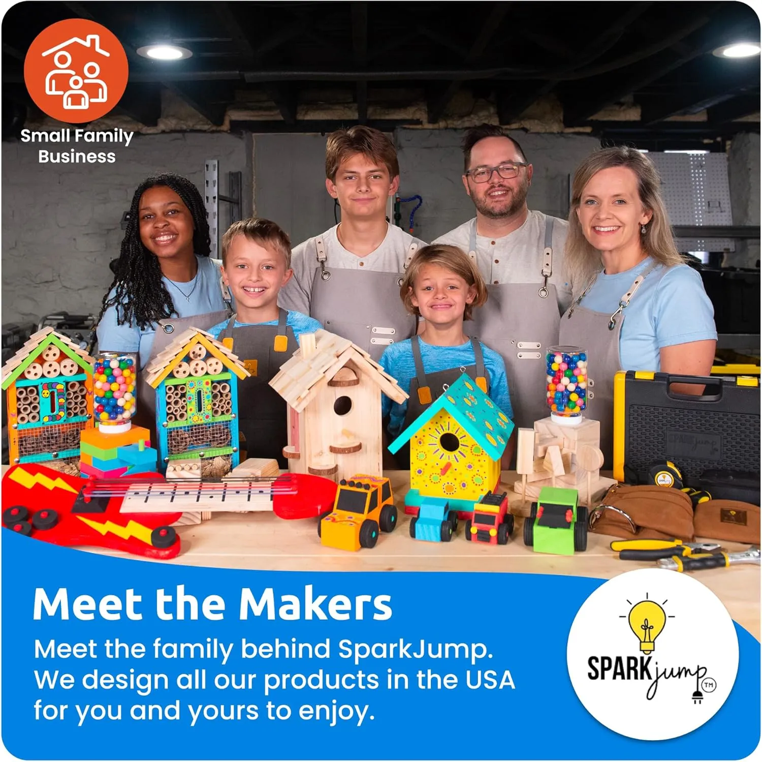 DIY Wood Building Kits, STEM Woodworking Kit for Kids, Creative Fun Craft Projects, Great Gift for Boys & Girls (Wooden Cars, 1-Pack)