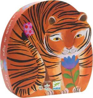 DJECO Tiger’s Walk Silhouette Jigsaw Puzzle, 1000 (DJ07201)