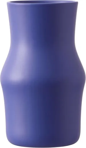 Dorotea Vase 6.7" x 11" - Stunning Iris Blue Ceramic Decor Accent - Elegant Design for Flowers, Plants, or Standalone Display - Elevate Your Home Decor with a Touch of Sophistication and Charm
