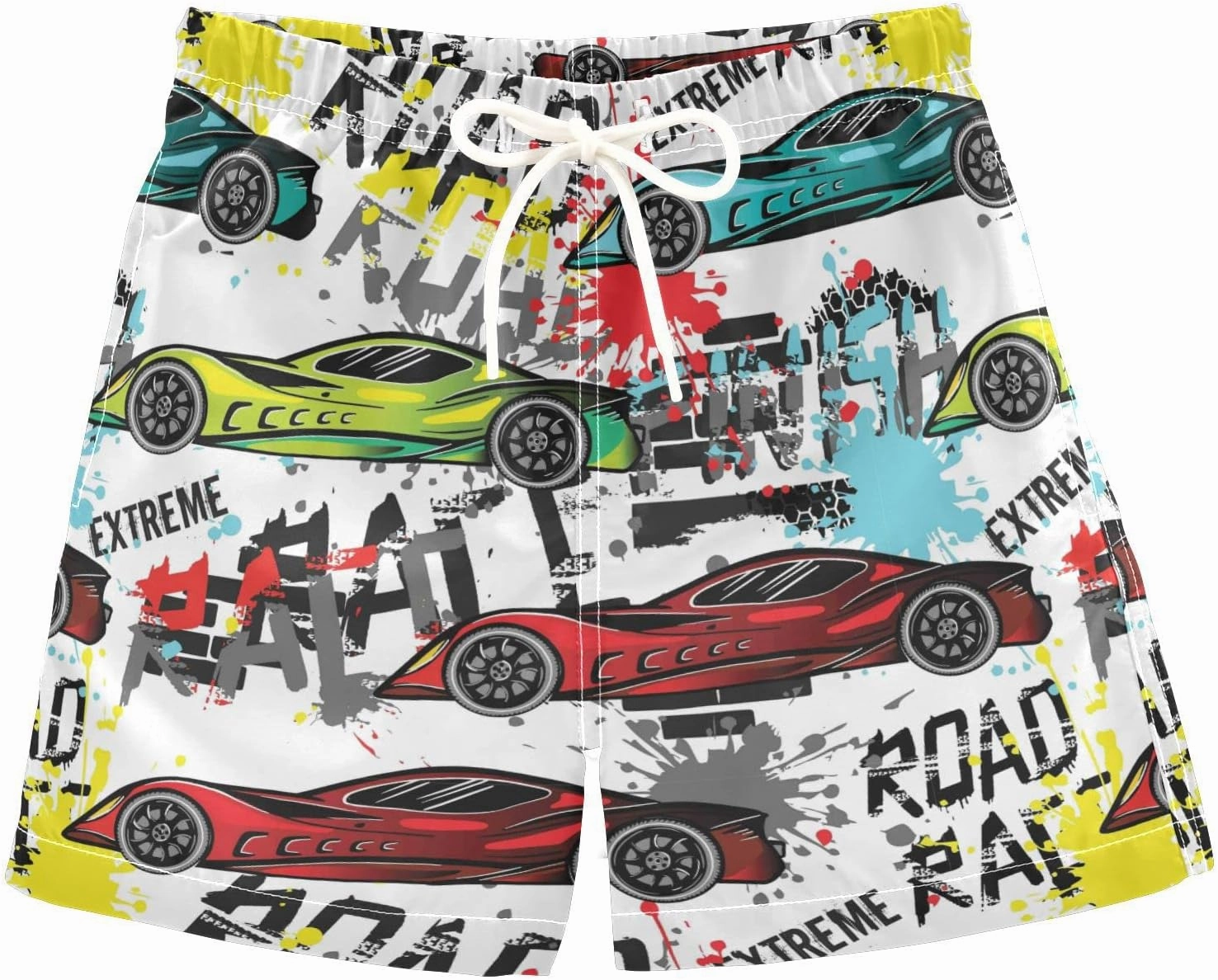 Dussdil Boy's Boys Swim Trunks Kid's Toddler Swim Board Shorts Beach Swimwear Swimsuit Bathing Suits