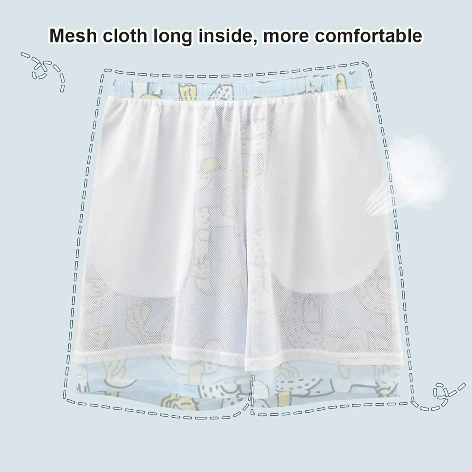Dussdil Men's Swim Trunks Board Shorts Mens Swim Trunk Quick Dry Swimwear Beach Pants with Mesh Lining